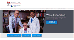 Desktop Screenshot of montclaircardiology.com